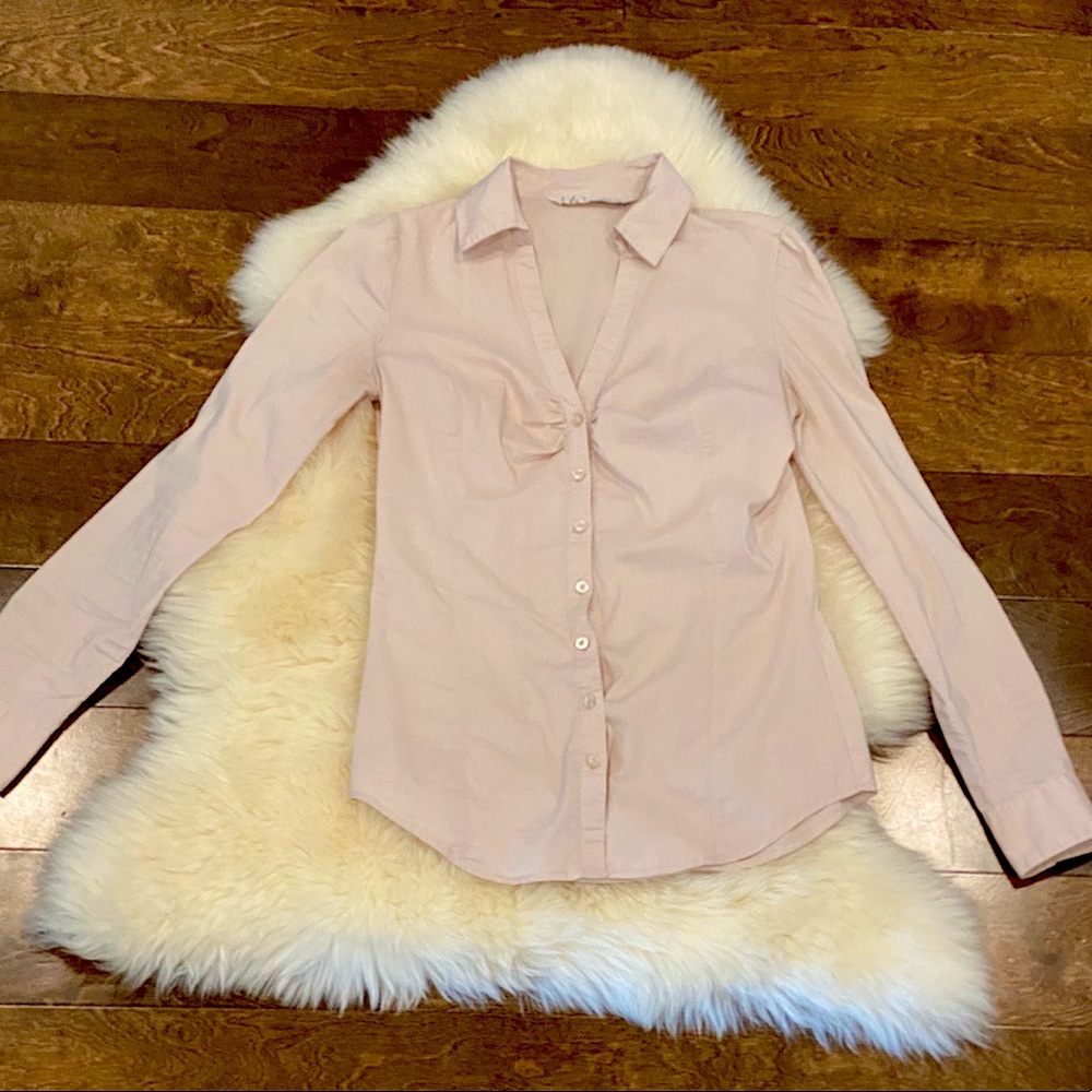 Stradivarius Powder Pink Shirt | Size S